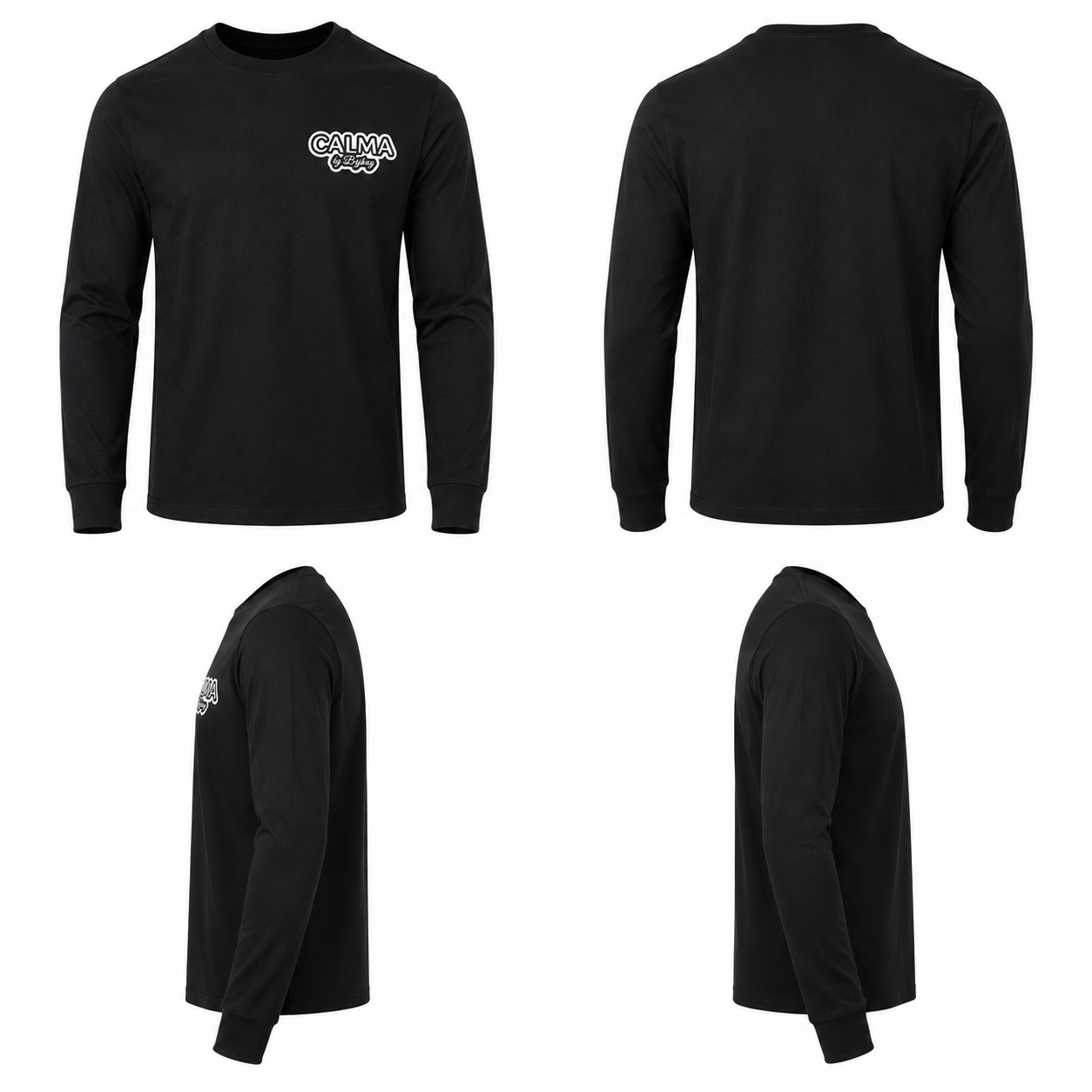 Midnight Black Ease Sweatshirt