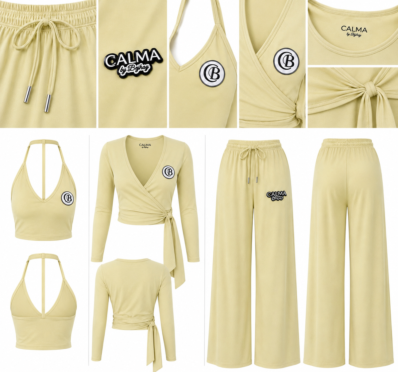Muted Lemon Serenity set