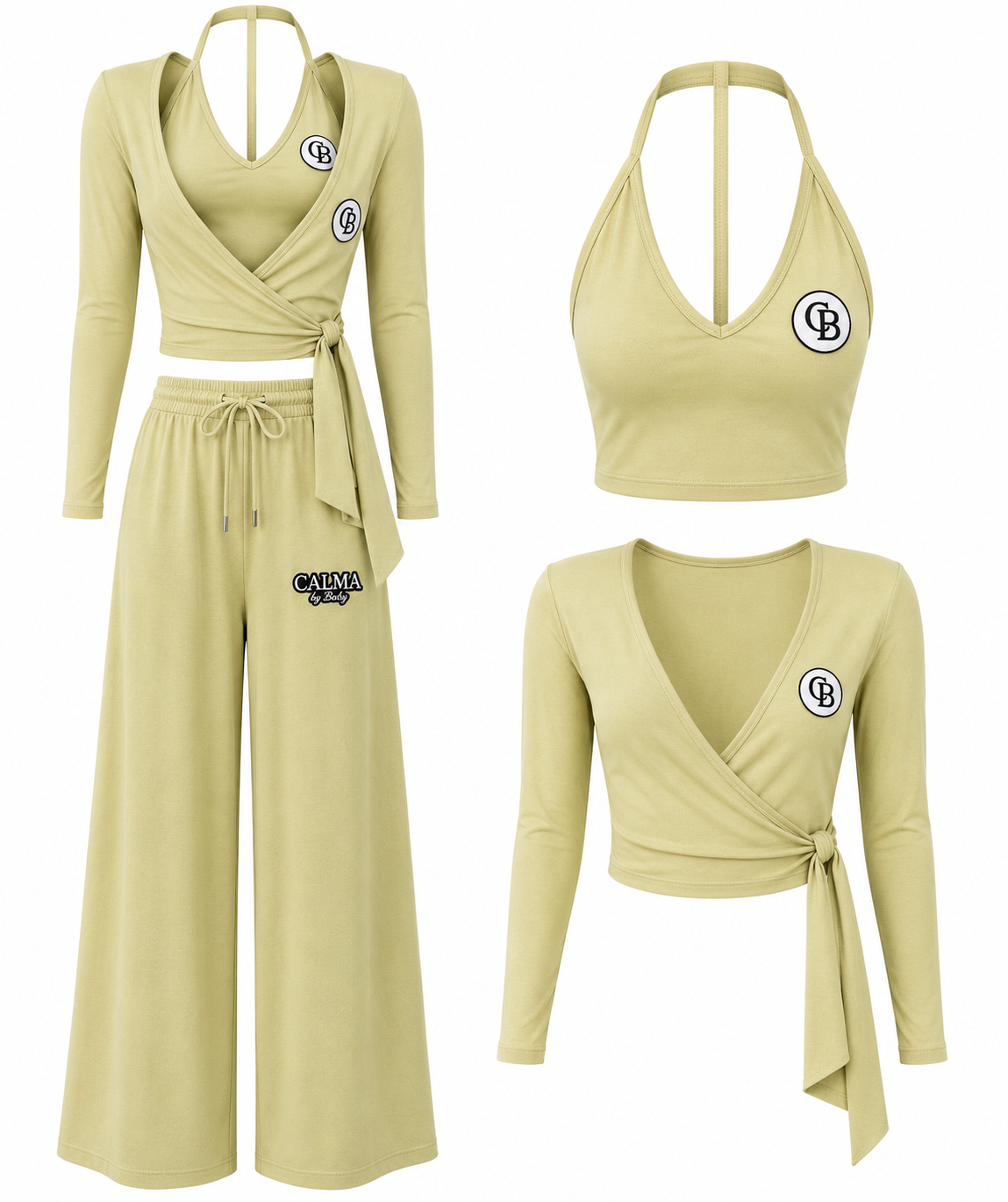 Muted Lemon Serenity set