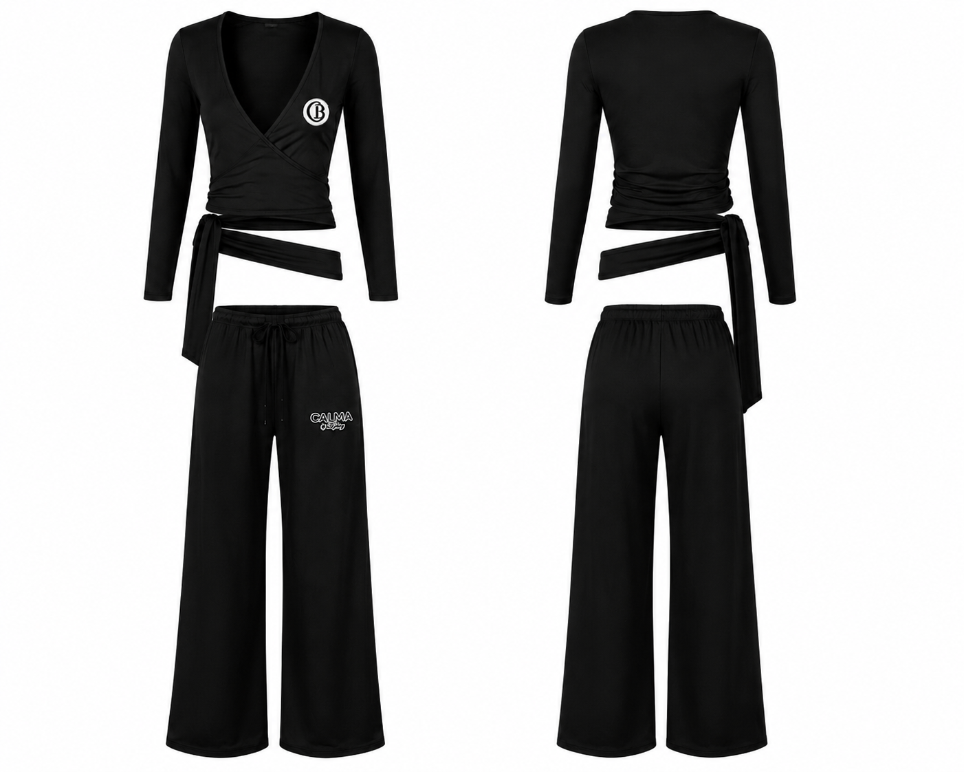 Midnight black Serenity Set