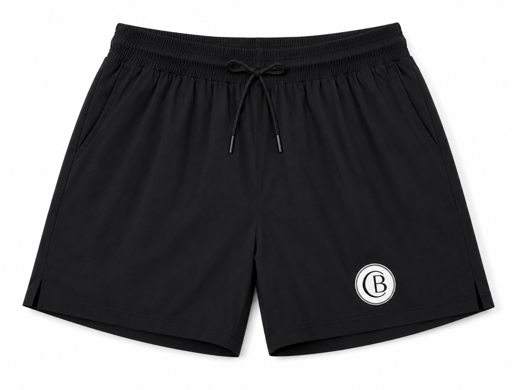 Midnight black Flow Shorts