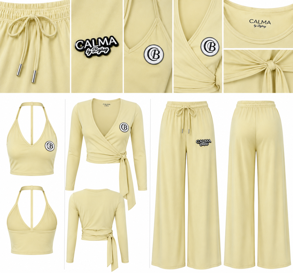 Muted Lemon Serenity set