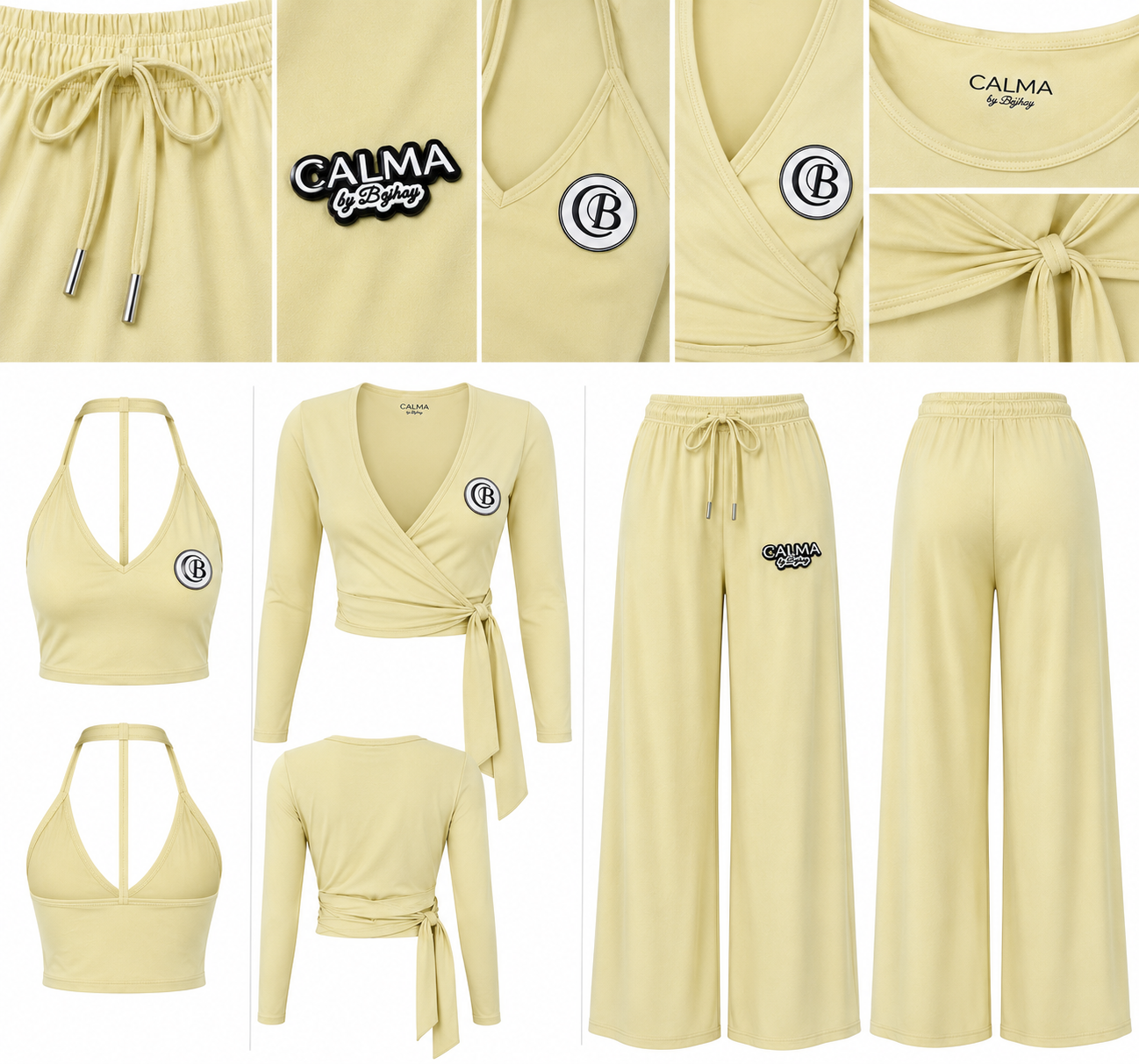 Muted Lemon Serenity set